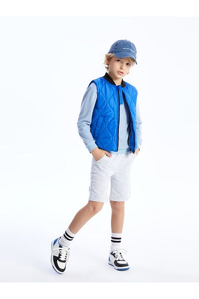 LC Waikiki Basic Elastic Waist Shorts for Boys