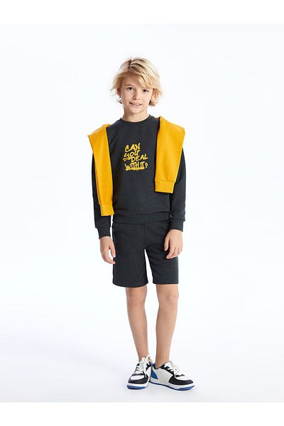 LC Waikiki Basic Elastic Waist Shorts for Boys