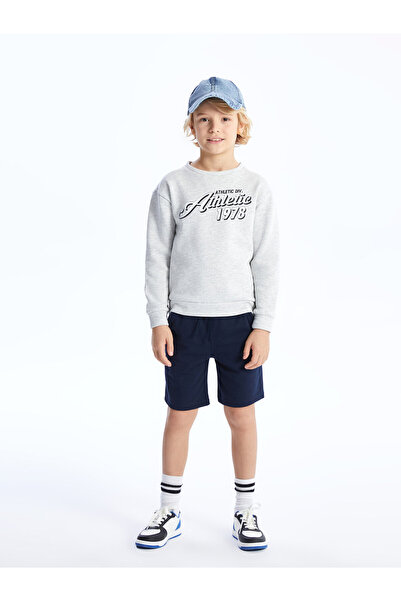 LC Waikiki Basic elasztikus derékú rövidnadrág fiúknak