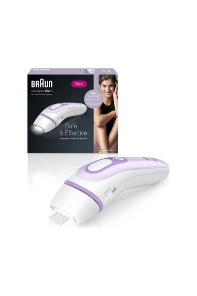 Braun SILK EXPERT PRO 3 YENİ NESİL IPL (300.000 ATIMLI+ KABLOLU)