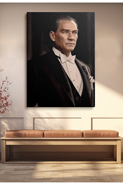 HOMEPACK Pictură murală pe pânză Ataturk Pictură pe pânză unică KANVAS158