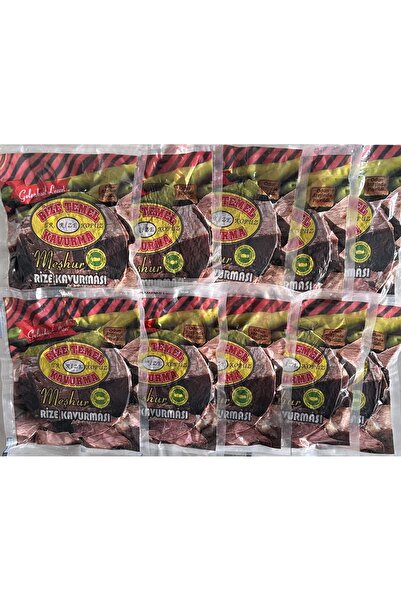 Temel Kavurma Odun Ateşinde Doğal Rize Kavurması 100 gram X 20 Lu Paket (2KG)