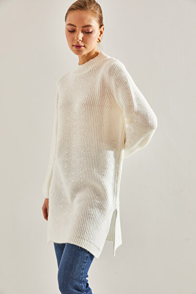 Bianco Lucci Women's Turtleneck Knitwear Dress