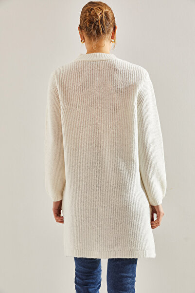 Bianco Lucci Women's Turtleneck Knitwear Dress