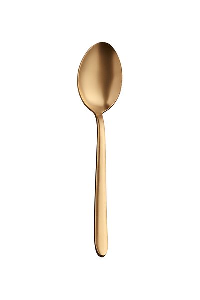 Narin Plaides Tablespoon - Complete Matte Gold - 12 Pieces