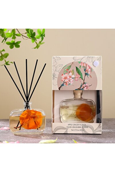 Miniso Sudaki Çiçek Serisi Oda Kokusu - Elma/Zencefil Çiçeği 80 ml