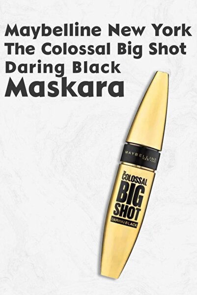 Maybelline New York The Colossal Big Shot Maskara Daring Black