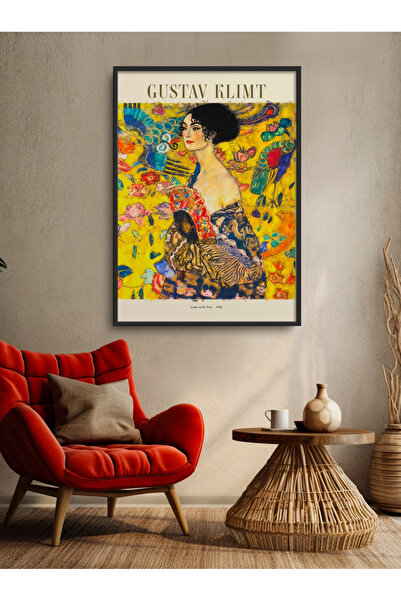 HOMEPACK Çerçeveli Tablo Gustav Klimt Serisi Poster Tablo TK/215