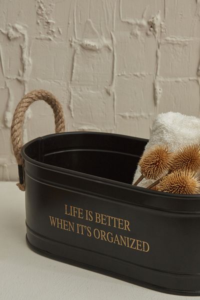 Karaca Home Sylvia Organizer Black 28 cm