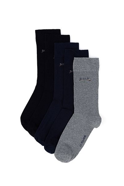U.S. Polo Assn. БАЗА. Поло Асоциация Мъжки чифт чорапи от 5 броя A081SZ013-P01-GALI-SK-23-VR086