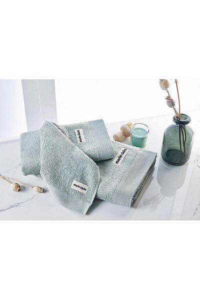 Marie Claire Green Paris Bamboo Laure - Σετ πετσετών 3 τεμαχίων