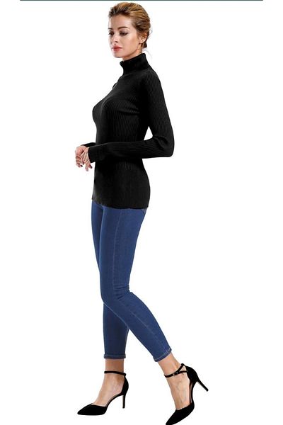 youknitwear you Modena Turtleneck Women's Sweater