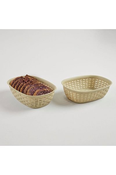 PONÇİK STORE 2 L Rattan Bread Basket
