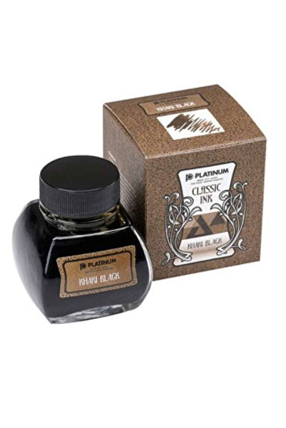 Platinum Μελάνι Calimara 60 ml Κλασικό Μελάνι Χακί Μαύρο