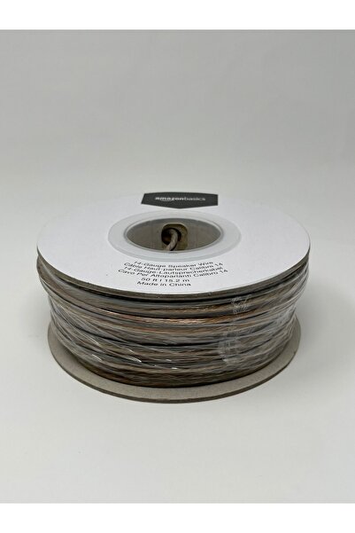 Cable Basics Ses Stereo Hoparlör Bakır Tel Kablo 50ft 15.2mt