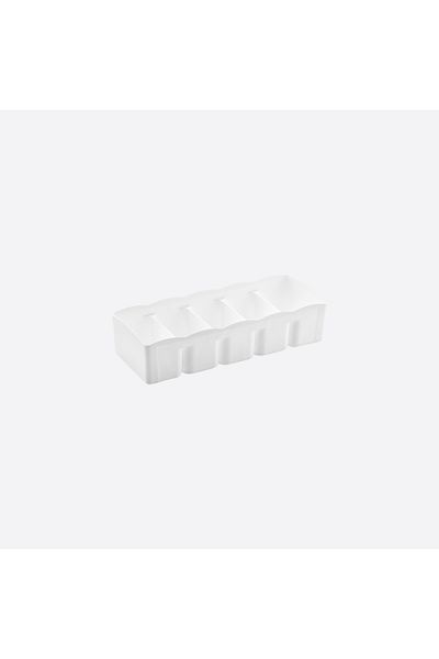 PONÇİK STORE 5-Compartment Drawer Cabinet Organizer White Color Price is for 3 Pieces