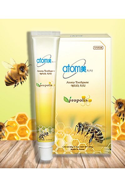 Atomy Organic Toothpaste with Propolis and Green Tea Extract (50Gr* 4 Pieces)