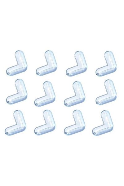 LOVYCO 12 Pieces Baby Child Safety Pointed Corner Protector Silicone