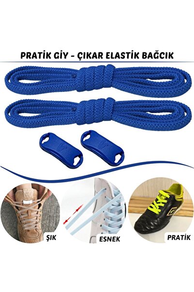 Palwin Pratik GiyÇıkar Elastik Akıllı Bağcık, Lastikli Ayakkabı Bağcığı Çocuk...