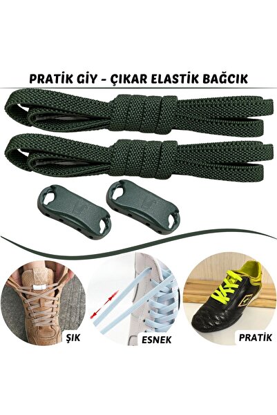 Palwin Pratik GiyÇıkar Elastik Akıllı Bağcık, Lastikli Ayakkabı Bağcığı Çocuk...
