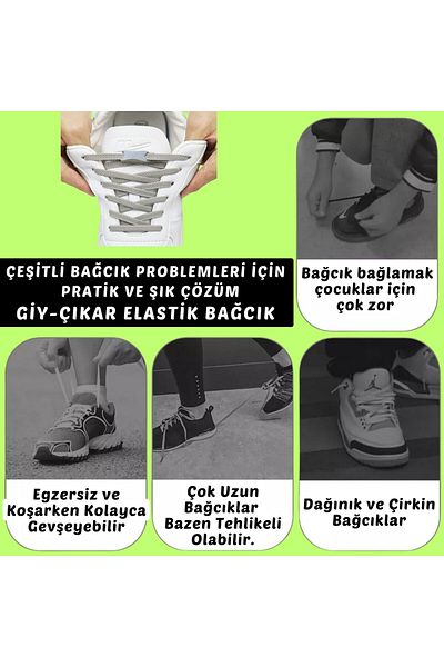 Palwin Children's Crampon Boot Laces - Practical Clothing, Elastic and Smart Laces