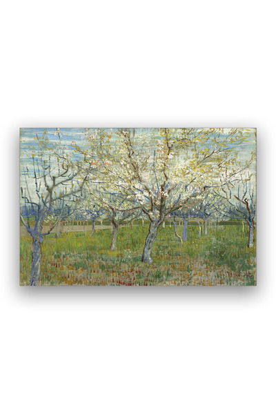 tablodekor Vincent Van Gogh - Çiçek Açan Kayısı Bahçesi Reprodüksiyon Yağlı B...