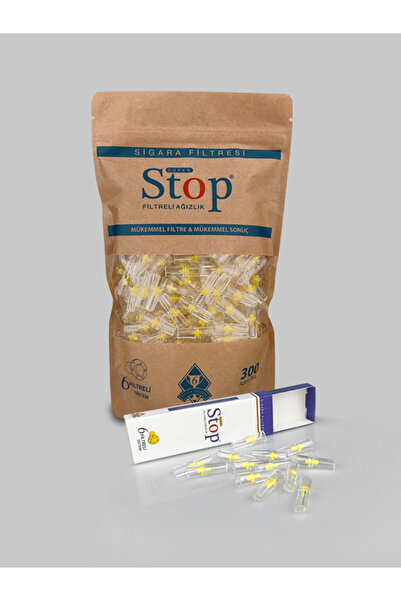 Süper Stop FİLTRELİ AĞIZLIK 300'LÜ