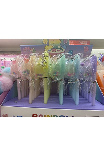 TAROS KIRTASİYE süslü şeker tükenmez kalem