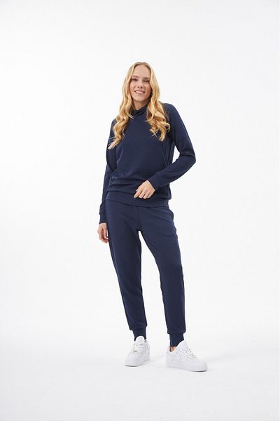Womens navy sale blue sweatsuit