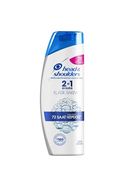 head and shoulders Head & Shoulders Klasik Bakım 2'si 1 Arada Kepeğe Karşı Etkili Şampuan 250 Ml X 2 Adet