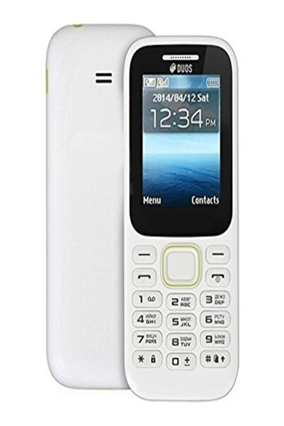 Holographic Sm B310 Tuşlu Cep Telefonu Kamerasız Asker Telefonu Beyaz