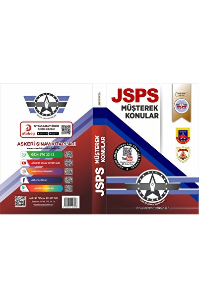 Askeri Sınav Kitapları JSPS İstihkam Sınıfı Hazırlık Kitabı (Konu-Soru-Deneme)
