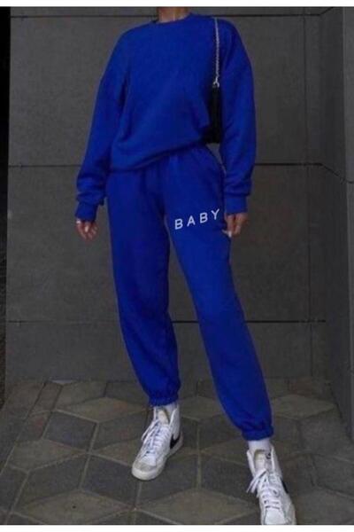 My Blog Dámské Saks Blue Baby Printed Jogger