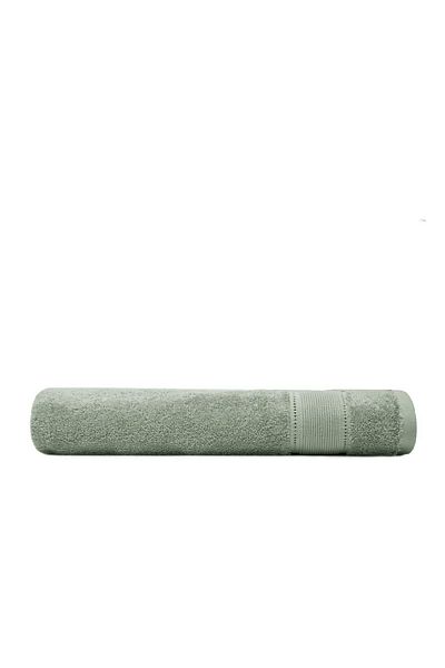 Ecocotton Πετσέτα μπάνιου Lida 100% οργανικό βαμβάκι με τρύπα Πράσινη 80x150 εκ.