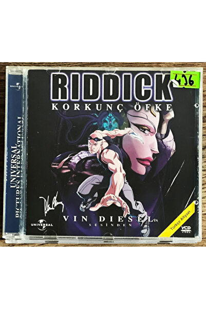 Kovak Kailyn Riddick: Korkunç Öfke (2004) Orijinal VCD Bilimkurgu Film 'Van D...