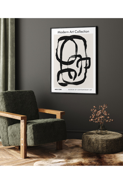 HOMEPACK Единична рамка за картина - плакат за модерно изкуство TK/218