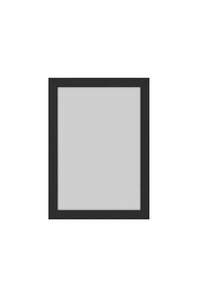 AS TİCARET Black Frame 50 X 70 Cm Horizontal Vertical Use Suitable for PVC Plastic