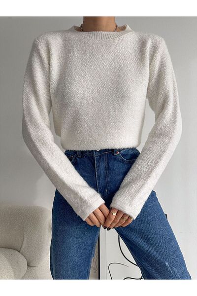 Noa Noa Pulover de damă Towel Basic Tricotaj