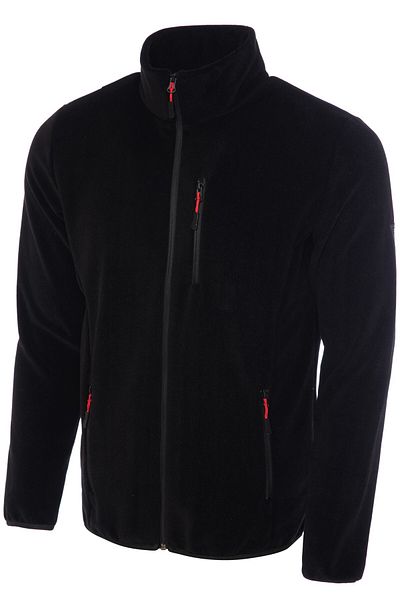 Vio Belle Men's Full Zipper Windproof 5 Pocket Fleece Jacket