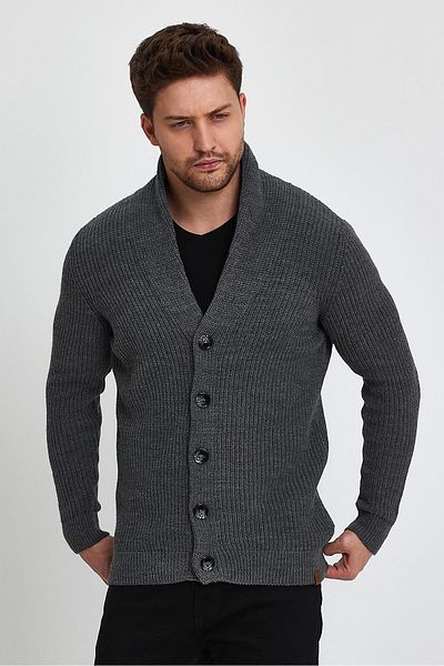 ALEXANDERGARDI BUTTONED CYCLANIC KNITTED CARDIGAN (E23-6705)
