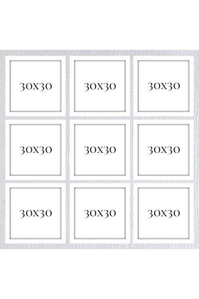 AS TİCARET Nine 30x30 Frame (No Poster) - Bos1025