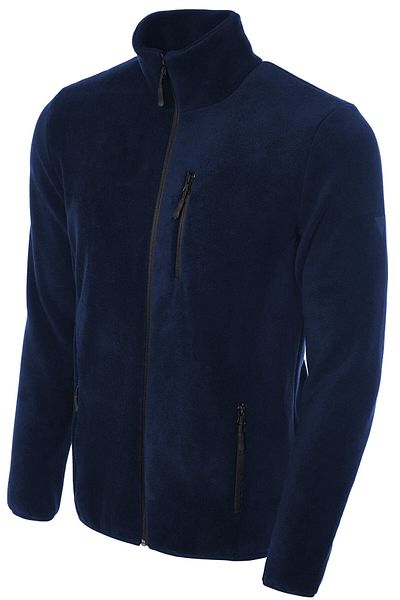 Vio Belle Ανδρικό μπουφάν Fleece με 5 τσέπες με πλήρες φερμουάρ