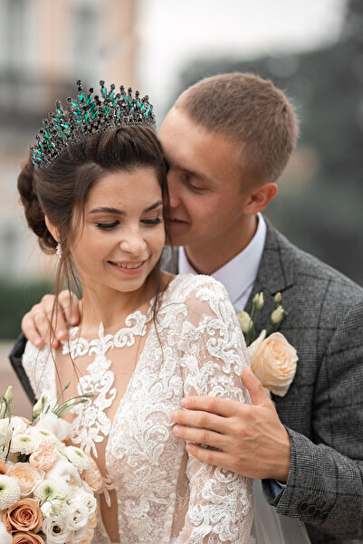 Limelia Μοντέλο Ρίο Νυφικό στέμμα χέννας Πριγκίπισσα Στέμμα γάμου Ειδικό στέμ...