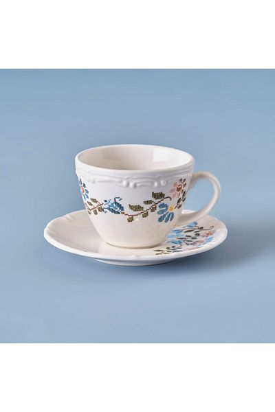 Bella Maison Vintage Porcelain Tea Cup Set - 2 Pieces (220 Cc)