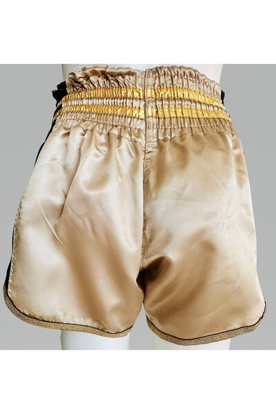 whiteface Muay Thai Elite Şort (Sütlükahve-Siyah)
