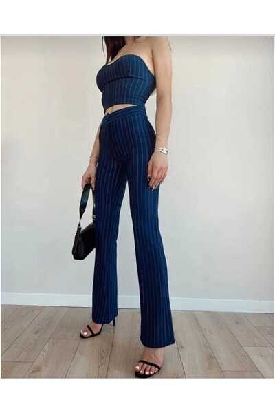 Markleydi Csíkos női szett - fű alsó és felső szett