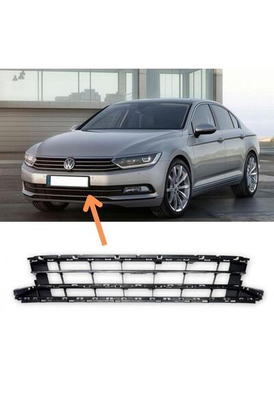 gkl Ön Tampon Alt Orta Izgara Vw Passat B8 2015-2019 3g0853671b