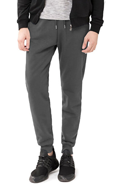 GHASSY CO. Ghassy Co. Men's Ultra Thermal Winter Sherpa Lined Active Running Skinny Leg Jogger Sweatpants