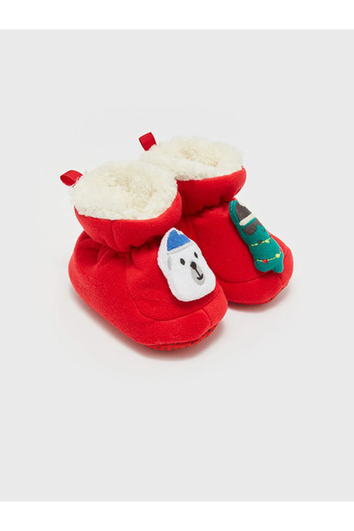 LC Waikiki LCW STEPS Yılbaşı Temalı Erkek Bebek Ev Botu