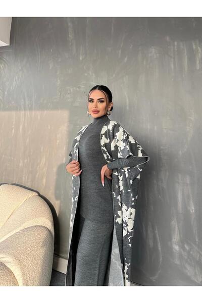 newmisal TASSELED WOMEN'S TRIPLE SUIT